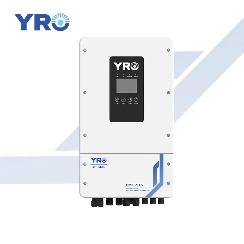 6kw 10kw Eenfasige Hybride Zonne-Omvormer Laagspanning Eenfase Energieopslag Machine Met Wifi Module