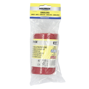 Corda Intrecciata in Polipropilene Rosso (Bobina da 100 Metri) - Product Image 5