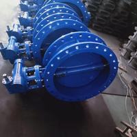 Ductile Iron Flange Type butterfly Valve with Gearbox and Handwheel DN1200 Face to Face EN558 S13 S14 PN10/16/25 Supplier