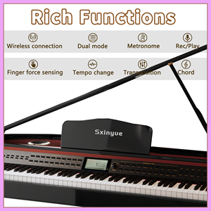 Upright Piano Electronic Music Keyboard Piano Electrical Digital Piano for Sale - Product Image 2