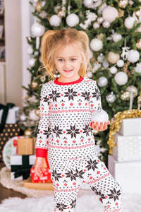 Pyjamas de Noël personnalisés pour adultes, pyjamas de Noël pour enfants, pyjamas de famille en bambou, pyjamas de Noël pour femmes grandes tailles - Product Image 5