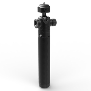 Mini trépied perche à selfie avec tige extensible et poignée, portable en ABS et aluminium pour webcam, smartphone, caméra de vlog - Product Image 5