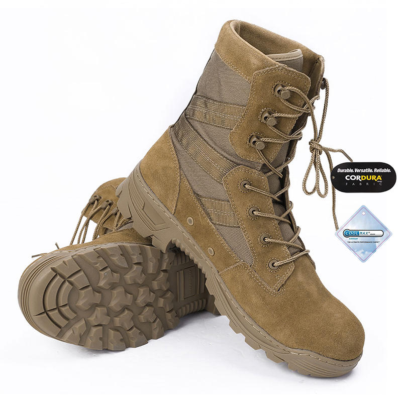 Best Selling Cordura Boots Waterproof Durable Tactical Outdoor