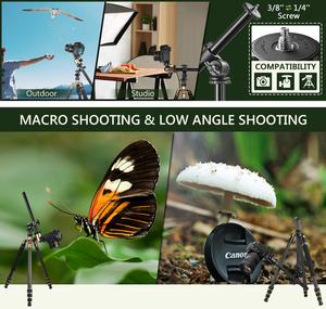 كاميرا ترايبود ذراع تدوير الخارجية متعددة زاوية العمود المركزي مع نظام قفل تمديد الذراع - Product Image 6