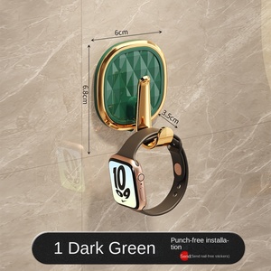 Ánh Sáng Sang Trọng Đa Chức Năng Tự Dính Tường Móc Mạnh Mẽ Nhựa Duy Nhất Tầng Móc Cho Phòng Khách Thực Tế Và Phong Cách - Product Image 5