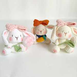 Petit Crochet Doux Tricoté Animal Amigurumi Halloween Jouets Kitting Spud Tattie Peluches Coton Tissu Poupées - Product Image 5