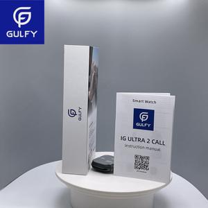 Gulfy นาฬิกาอัจฉริยะ2024 2025, นาฬิกาอัลตร้าสมาร์ทวอชกันน้ำวัดอัตราการเต้นของหัวใจ - Product Image 3