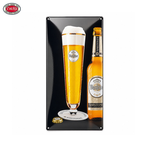 Letrero de Porcelana Vintage con Borde Rojo de la Marca de <span class=keywords><strong>Cerveza</strong></span> Budweiser Anheuser <span class=keywords><strong>Busch</strong></span>, con Diseño de Águila, para Bar, Pub o Cuarto de Hombre - Product Image 5