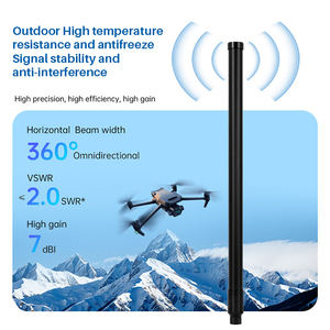 Antenne omnidirectionnelle en fibre de verre à gain élevé 8-12dBi IP67 pour l'extérieur, 433-915MHz, pour <span class=keywords><strong>brouilleur</strong></span> de drones pour stations de base UAV - Product Image 3