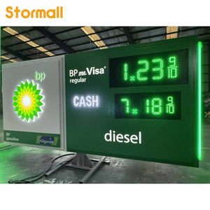 Insegna LED per Esterni IP65 Impermeabile e Resistente alle Intemperie con Animazione per Prezzi Carburante Stazioni di Servizio - Product Image 2