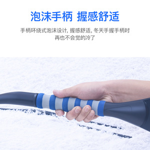 Palas para nieve para coches, cepillos para nieve, quitanieves para coches, palas para hielo, colores personalizados de fábrica, herramientas de deshielo para invierno, palas telescópicas para nieve - Product Image 4