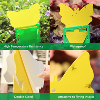 Pièges à insectes décoratifs irréguliers personnalisables, design élégant pour les étagères de plantes d'intérieur et la décoration de la maison