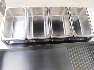 Triciclo Eléctrico Móvil <span class=keywords><strong>para</strong></span> Hot Dogs <span class=keywords><strong>Bicicleta</strong></span> <span class=keywords><strong>para</strong></span> Perritos Calientes con <span class=keywords><strong>Parrilla</strong></span> y Freidora Food Truck - Product Image 4