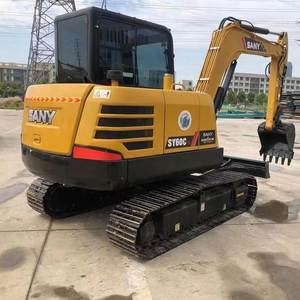 Mejor Precio Excavadora Mini SANY Usada de 6 Toneladas SY60C-10 SY60C-9 Componentes de Bomba de Motor Hidráulico para Video de Informe - Product Image 1
