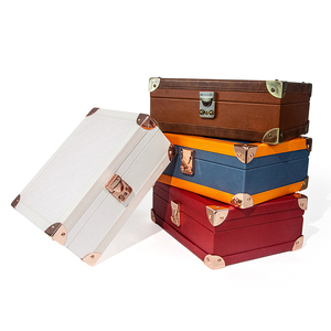 FORTE Luxury Portable Jewelry Organizer Rectangle PU Storage Case Travel <b>Gifts</b> Jewellery <b>Boxes</b> for Women - Product Image 1