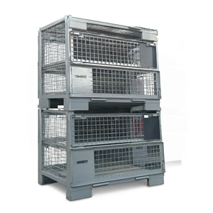 Cage à palettes en treillis métallique Toma Palete, conteneur en acier, unité de stockage industrielle - Product Image 1