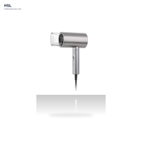 Sèche-cheveux pliable 1800W avec moteur DC, fonction air froid, concentrateur, protection contre la surchauffe, design compact, OEM ODM