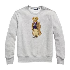 Sudadera Unisex de Algodón con Cuello Redondo, Tejido de Punto <span class=keywords><strong>Largo</strong></span>, Ligera para Invierno, 250g-300g, Diseño de Corazón en la Parte Delantera, Sin Caída de Pelusa, Sin Bolitas - Product Image 3