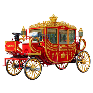 Nueva Carruada Eléctrica de Lujo Roja, Carruada Real, Carruada de Cenicienta, Carruada Turística, de Fabricante Chino - Product Image 1