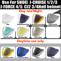 Visière de casque de moto photochromique pour J-Cruise 1, J-Cruise 2, J-Cruise 3, J-Cruise 4, J-Force 4, CJ-2, écran de protection pour casque ouvert