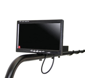 Máy Dò Gương Kiểm Tra Dưới Gầm Xe Có Tay Cầm Lồng Được Gương Tìm Kiếm An Ninh Xe Cộ Có Bánh Xe Và Đèn Led - Product Image 3