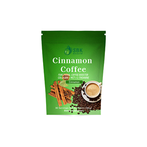 Service de Marque Blanche : Poudre de Café Instantané à la Cannelle, 30 Doses, Faible en Glucides, Booster d'Énergie, Complément Alimentaire - Product Image 1