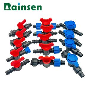Connecteur de tuyau de bande de goutteur 16 mm Mini accessoires de bande d'irrigation Mini vannes Irrigation goutte à goutte - Product Image 4