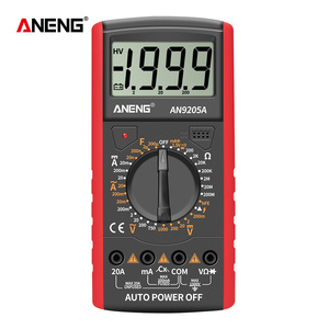 Aneng an9205a kỹ thuật số vạn năng 1999 đếm đúng RMS Điện áp <span class=keywords><strong>Meter</strong></span> cần thiết điện dung Temp kháng Tester - Product Image 1