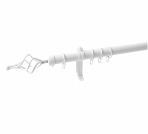 <span class=keywords><strong>Tringle</strong></span> à <span class=keywords><strong>rideau</strong></span> télescopique en alliage d'aluminium réglable, spéciale, résistante, conviviale, moderne, <span class=keywords><strong>4</strong></span> <span class=keywords><strong>m</strong></span>, simple, quatre fils - Product Image 1