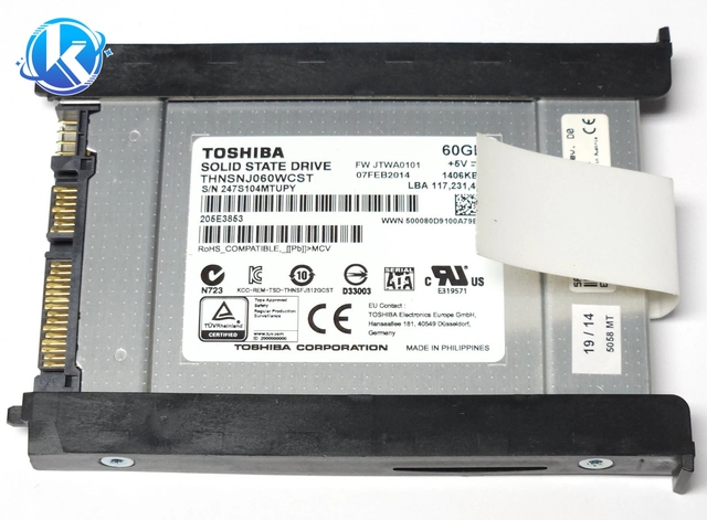 BRAND NEW THNSNJ060WCST SOLID STATE DRIVE 60GB 5AC901 CSSD 03 LOC#T106