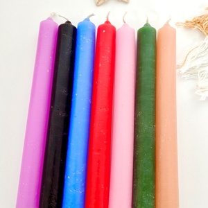 Velas Aromáticas Hechas a Mano de Cera de Soja y Parafina Ecológicas de 14-25 cm para Bodas, Brujería, Navidad, Halloween y Fiestas - Product Image 2
