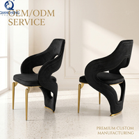 Chaise de salle à manger de luxe moderne haut de gamme en acier inoxydable pour hôtel, mariage, location, salon, salle à manger, restaurant, mobilier