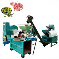 Machine d'extraction d'huile à vis de 200 à 350 kg/h pour le soja, le cacao et le colza, utilisable dans les usines de traitement de l'huile