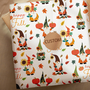 Bán Buôn Giáng Sinh Bí Ngô Mô Hình Màu Mô Giấy Thiết Kế Mới Tráng Tấm Bao Bì Lễ Hội Bao Bì In Công Nghiệp - Product Image 2