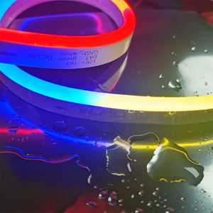 ไฟนีออน Tuya แบบเต็มสี ชุดกล่องไฟ RGBIC ควบคุมด้วยบลูทูธ ควบคุมเพลงได้ ไฟ LED อัจฉริยะแบบซิลิโคน ไฟ<span class=keywords><strong>ตำรวจ</strong></span> - Product Image 3