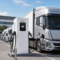 Nouveau chargeur rapide DC 180kW-480kW CCS2 double pistolet IP55 sur pied EVSE OCPP pour flotte de bus GBT