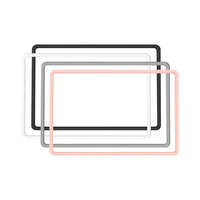Housse de protection pour navigation automobile, cadre en silicone, housse de protection pour écran, cadre en caoutchouc silicone, protecteurs d'écran pour BYD Seagull
