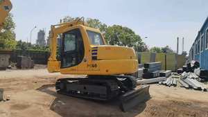 Excavadora de segunda mano de 6 toneladas, excavadora de orugas usada de tipo móvil - Product Image 6