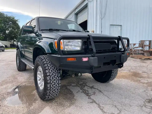 Spedking Accessoires Kit Carrosserie Pièces Calandre Avant de Voiture pour <span class=keywords><strong>Toyota</strong></span> <span class=keywords><strong>4runner</strong></span> 1996-2002 Pour Calandre TRD - Product Image 6