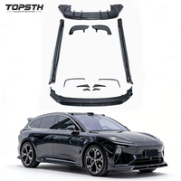 Kit Carrosserie en Fibre de Carbone pour NIO ET5T - Pièces de Modification Extérieure : Lame Avant, Diffuseur Arrière, Jupes Latérales - Vente Flash