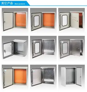 Custom Steel Enclosure IP65 Electronic Project Box Floor Standing Electrical Cabinets Metal Distribution Box