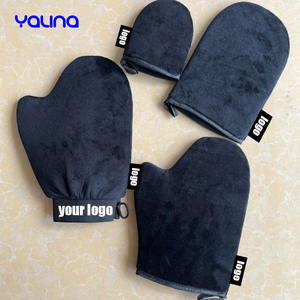 Nhãn hiệu riêng cơ thể chà massage áp dụng tinh dầu miếng bọt biển ngón tay cái thuộc da găng tay tự thuộc da găng tay - Product Image 2