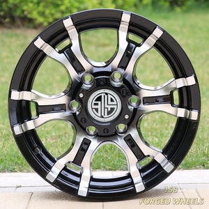 168 roues forgées blanches Whirlwind personnalisées avec 15 pouces 6*139.7 disque profond <span class=keywords><strong>4X4</strong></span> alliage de voiture tout-terrain pour <span class=keywords><strong>Ferrari</strong></span> Bentley Rolls-Royce - Product Image 2