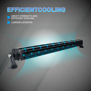 Nhà Máy Giá focos <span class=keywords><strong>LED</strong></span> tự động 12/22/32/42 inch <span class=keywords><strong>LED</strong></span> lái xe đèn 12V24V màu trắng hàng duy nhất <span class=keywords><strong>Led</strong></span> Bar ánh sáng - Product Image 5