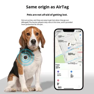 Thông minh GPS Chống mất chó vật nuôi báo động BLE 5.0 thông minh tag không khí tag Tracker định vị Mini Pet Key Finder định vị - Product Image 3