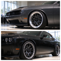 BORSU Maßgefertigte Aluminium-Legierung Geschmiedete Felgen 5x114.3 5x115 5x120 16 18 20 22 24 26 Zoll für Dodge Challenger Charger Hellcat Durango