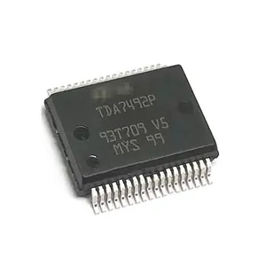 TDA7492PE Circuits intégrés Amplificateur linéaire IC 45 W + 45 W double BTL amplificateur audio de classe D TDA7492 TDA7492PE