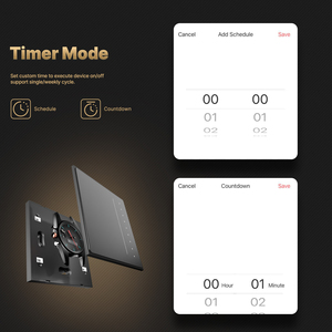 Interruptor de Luz Inteligente Tuya Zigbee MOES Serie Star Feather, Regulador de Intensidad, Control Remoto por Aplicación, Control por Voz con Alexa y Google Home - Product Image 4