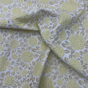 Tela Brocada Metálica 3D 100% Poliéster con Patrón Bordado para <span class=keywords><strong>Prendas</strong></span> <span class=keywords><strong>de</strong></span> Niñas <span class=keywords><strong>y</strong></span> Niños - Product Image 6