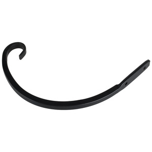 <b>Hanging</b> Basket Hook 8 1/2 In Black Wall Mount For Outdoor Indoor Garden Plant Decor Floral <b>Bracket</b> - Product Image 4